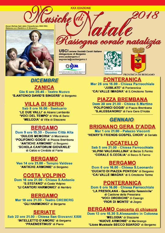 Musiche di Natale 2018